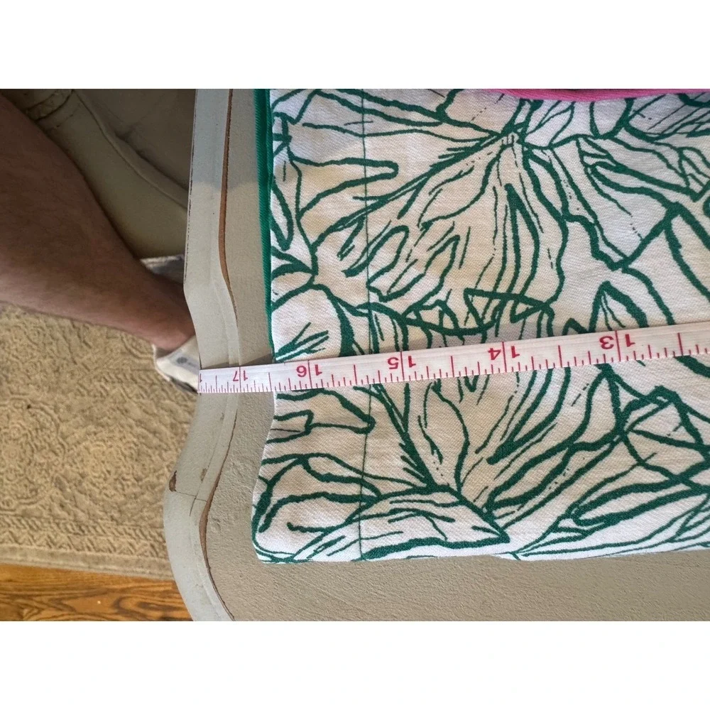 Lady Hagen Golf Skort‎ Green Tropical Monstera Print Athletic Golf Skirt Size S